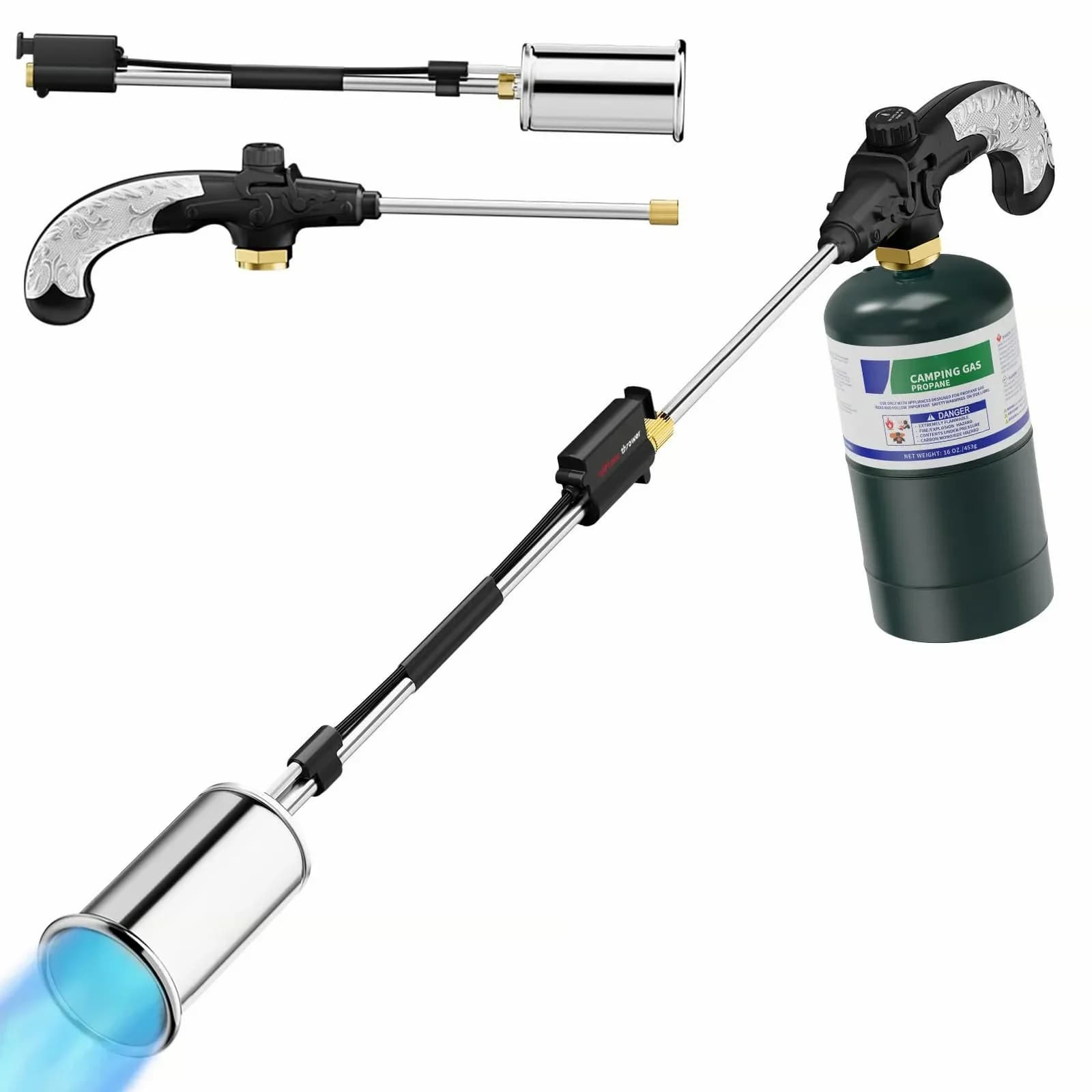 High Output Propane Weed Burner Torch, 1-Pack - View 1