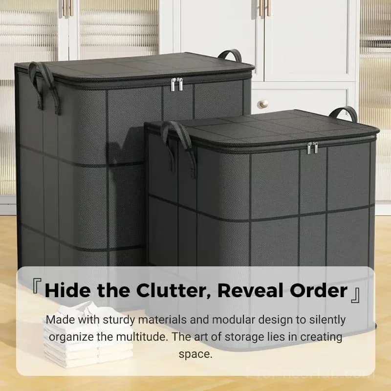 Dust-Proof Bedding Organizer Bag, Small 35 x 25 x 20 - View 8