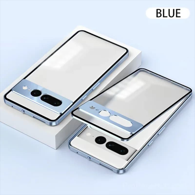 Pixel 10 Magnetic Aluminum Frame Phone Case, Black - View 8