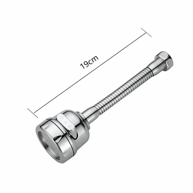 Kitchen Faucet with 360° Swivel Handheld Pressure Sprayer - View 1