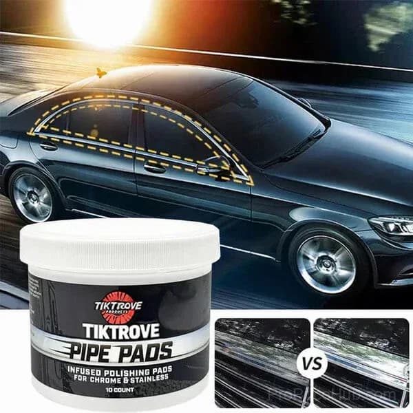 TIKTROVE Polishing Pads for Car Care – Shine Made Easy - View 1