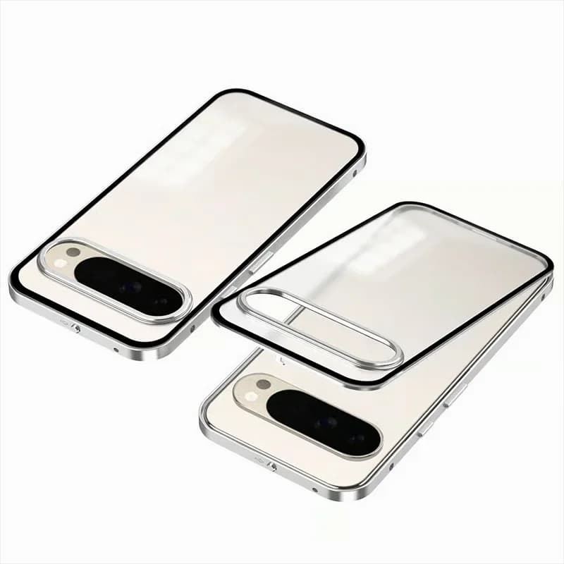 Pixel 10 Magnetic Aluminum Frame Phone Case, Black - View 6