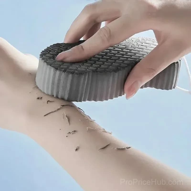 Exfoliating Bath Sponge - Body Scrubber - View 7