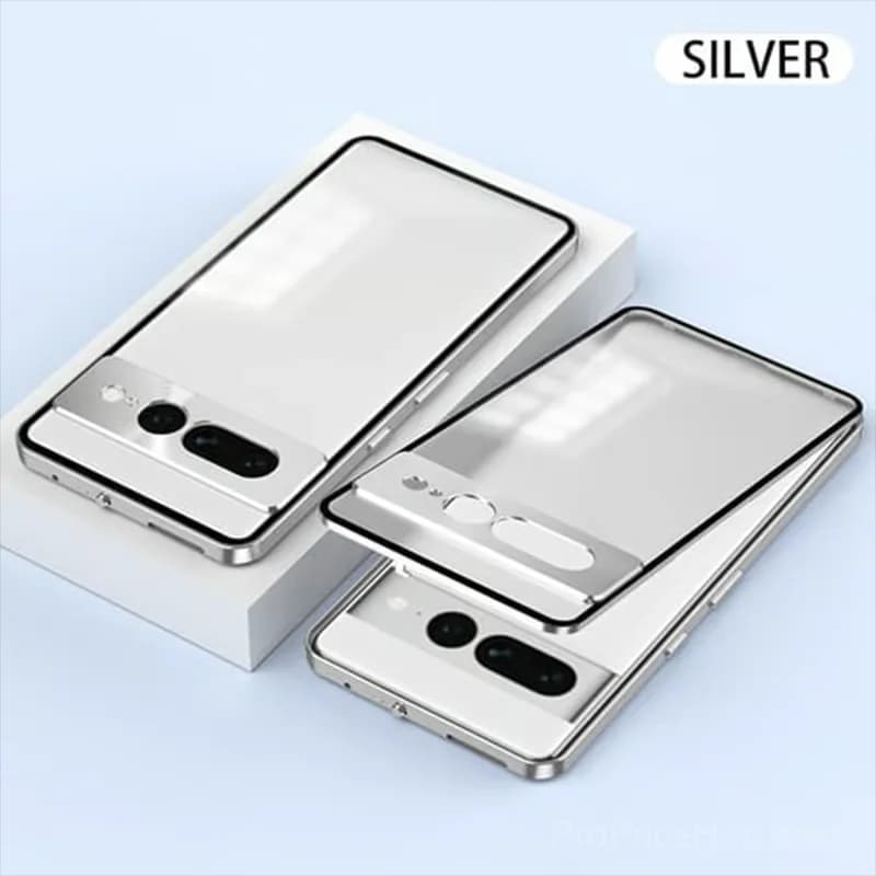 Pixel 10 Magnetic Aluminum Frame Phone Case, Black - View 7