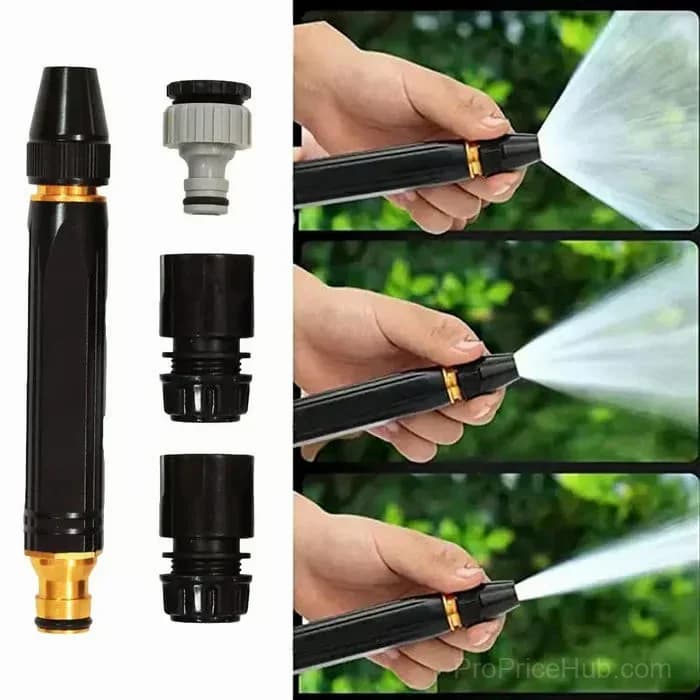 High-Pressure Hose Spray Gun with Brush Attachment - View 7