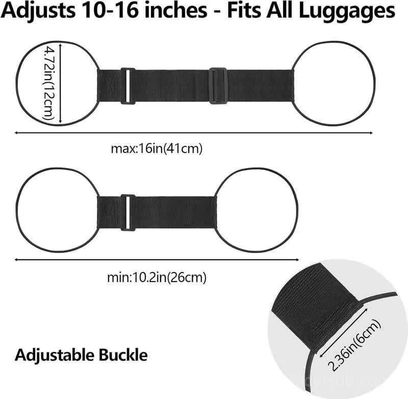 Multi-Functional Adjustable Luggage Strap - View 3